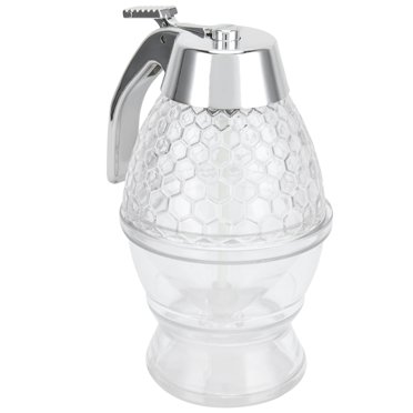 Syrup Dispenser, Elegant Seasoning Jar Convenient Mutifuctional  For Resturant For Store Seasoning Honey, Syrup For Home For Kitchen Supplies