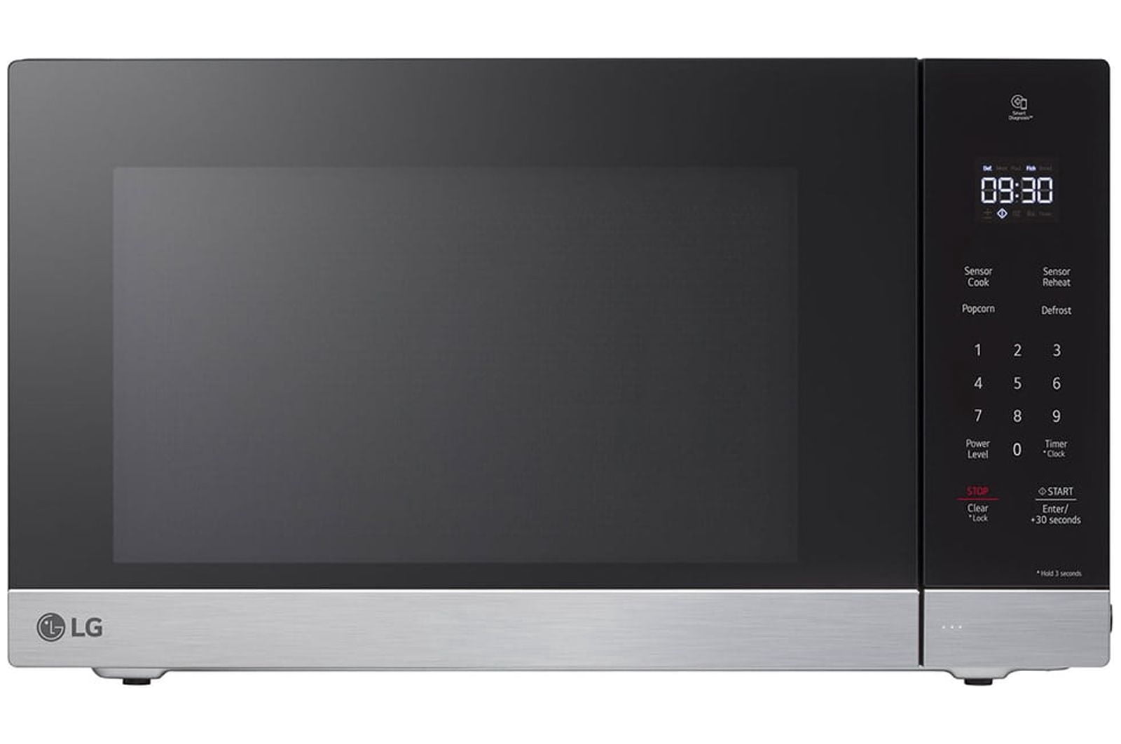 LG NeoChef 2.0 Cu. Ft. Countertop Microwave – Open Box | 1200W | Smart Inverter & EasyClean | 16-inch Turntable | Push-Button Door | Stainless Steel (MSER2090S)