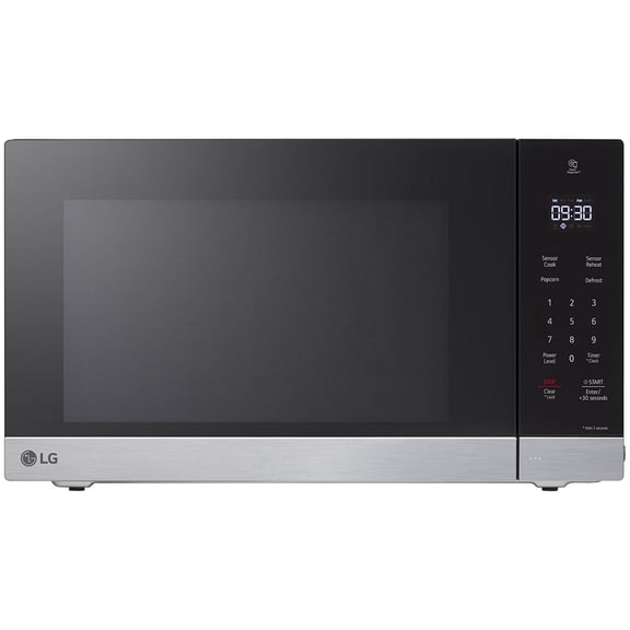 LG 1.5 Cu. Ft. Counter Top Microwave – Open Box | 1200W | Smart Inverter & EasyClean | 14.2-inch Turntable | Touch Control | Push-Button Door | Stainless Steel (MSER1590S)