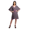 thumbnail image 4 of Moomaya Robe Courte de Caftan de Plage, Robe de Couverture Imprimée, Kaftan pour Femmes, Tenue de Plage, Couverture, 4 of 4
