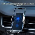 thumbnail image 3 of EGNMCR Wireless Car Charger Mount,Auto Clamping Phone Holder For Car,New Upgraded Model,15W Qi Fast Charging/Magnetic DC Charging For Android And IOS, Gift, 3 of 9