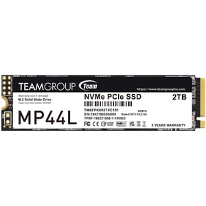 Team Group MP44L M.2 2280 2TB PCIe 4.0 x4 avec NVMe 1.4 TM8FPK002T0C101