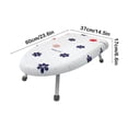 thumbnail image 3 of Dvkptbk ironing board Tabletop Ironing Board Small Ironing Board with Iron Folding Iron Board Extra Thick Cover Portable Tabletop Ironing Board with Non Slip Feet, 3 of 7