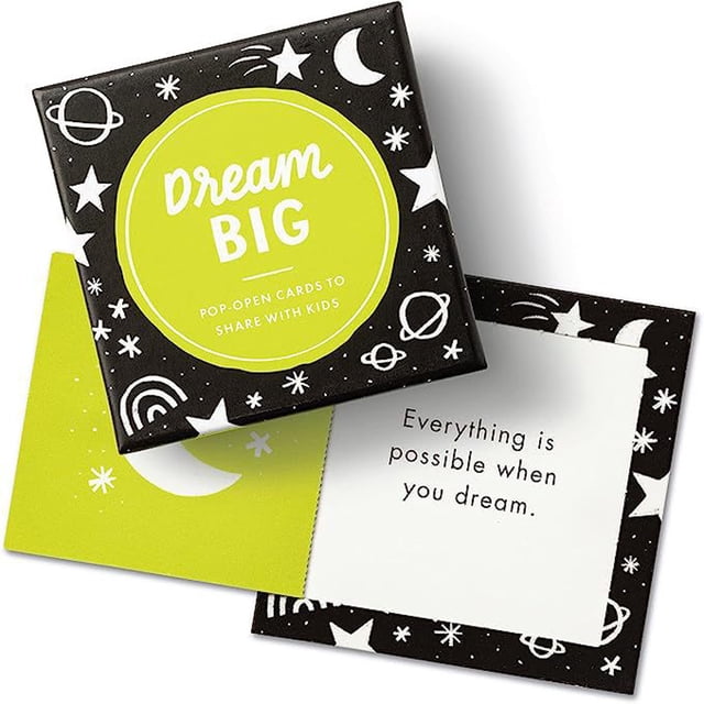 XZNGL 30 Up Motivational Cards,Thought Fulls For Kids Dream Big Cards