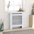 thumbnail image 1 of vidaXL Housse de Radiateur MDF Blanc 78 cm, 1 of 4