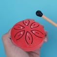 thumbnail image 4 of TopLLC Outils,Herramientas Mini Tambour de Pluie 3 Pouces Tambour à Langue en Acier 6 Tons Instrument de Percussion Tambour pour Enfants Petit Tambour Portable avec Sac de Rangement Tambour Éthéré, 4 of 5