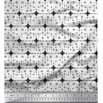 thumbnail image 1 of Soimoi Black Silk Fabric Aztec Geometric Fabric Prints By Yard 42 Inch Wide, 1 of 3