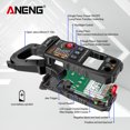thumbnail image 4 of ANENG ANENG ST210 Pince-Mètre Numérique à Réglage Automatique avec Véritables RMS, Mesure de la Température et Détection de la Fréquence, Noir (Pile Non Incluse), 4 of 7