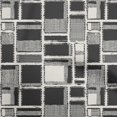 thumbnail image 1 of oneOone Polyester Spandex Black Fabric Geometrical Sewing Craft Projects Fabric Prints By Yard 56 Inch Wide, 1 of 4