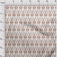 thumbnail image 2 of oneOone Silk Tabby Fabric Paisley Ikat Printed Fabric 1 Yard 42 Inch Wide, 2 of 4
