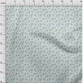 thumbnail image 4 of oneOone Viscose Chiffon Light Mint Green Fabric Floral Sewing Material Print Fabric By The Yard 42 Inch Wide, 4 of 4