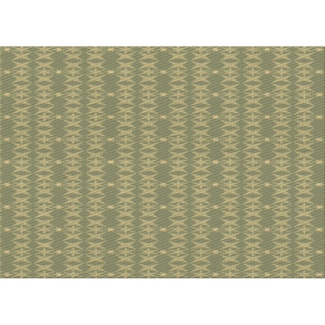 Ahgly Company Machine Washable Indoor Rectangle Transitional Avocado Green Area Rugs, 5' x 7'