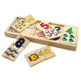thumbnail image 2 of Self-Correcting Number Puzzles Developmental Toys Wooden 20 Pieces, Great Gift, 2 of 7
