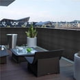 thumbnail image 1 of Filet d'Ombrage pour Balcon Écran d'Intimité de Balcon Housse de Remplacement Antirouille Clôture Résistante aux Intempéries Brise-Vent pour Extérieur Cour Arrière Patio Noir, 1 of 9