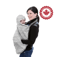 thumbnail image 2 of Jolly Jumper Snuggle Cover | Water-Repellent, Fleece-Lined Baby Carrier Cover with Roll-Away Hood | Converts to Stroller & Car Seat Cover, 2 of 6