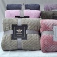 thumbnail image 2 of Fall Blanket Fleece Throw Blanket, Soft Flannel Throw Blanket for Couch, Sofa, Bed, Weave Wave Pattern Throws, Lightweight Cozy and Warm Throw Blanket for All Seasons , 43x71 Inch, 2 of 2
