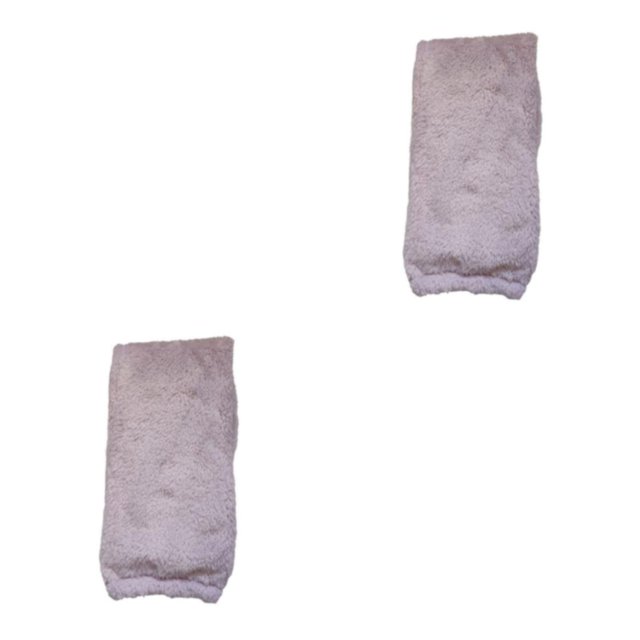 kurtrusly Plush Over Knee Socks Stay Warm In Style Cold Weather Gift Idea Winter Plush Over Knee Socks Fit purple 2Set