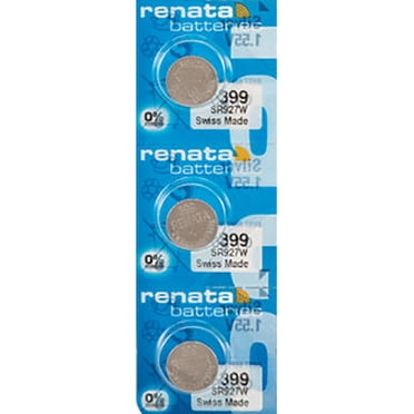 3 x Renata 399 Watch Batteries, SR927W Battery