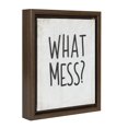 thumbnail image 1 of Art encadré "What Mess?" de hometrends, 1 of 5