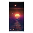 thumbnail image 1 of Microfiber Beach Towel 30x60 Inch, Lightweight Sandproof Beach Blanket, Quick-Dry Colorful Bath Towel, Multi-Purpose for Travel, Swimming Pool, 250g, Soft & Durable for All Seasons, 1 of 4