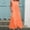 01 Orange, variant on Weiqiqre Women Dresses Summer Casual Tank Dress Sleeveless Cotton Linen Long Maxi Dress with Pockets
