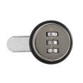 thumbnail image 2 of Password Mailbox Cabinet Lock 3-Digit Password Lock, Password Lock, Easy Installation Wooden Cabinet for Mail Box Staff Cabinet Home Locker Factory Gold,Cyan,Black Ruthenium, 2 of 8