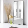 thumbnail image 1 of NeuType Full Length Floor Mirror Rectangular Black 47"x22", 1 of 6