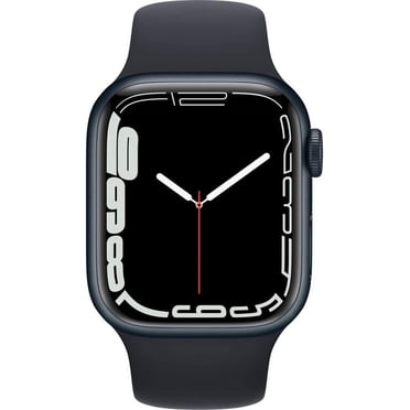 Apple Watch Série 7 Aluminium 41 mm (GPS Seulement, Pas de Cellulaire) Noir Minuit (Grade B)