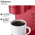 thumbnail image 4 of Keurig K-Express Essentials Single Serve Coffee Maker-Red, 4 of 11
