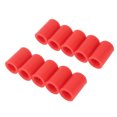 thumbnail image 3 of 10PCS 12mm Auto Intake Vacuum Hose Cover Silicone Hose Blanking Caps Tubing End Insert Stoppers Red, 3 of 14