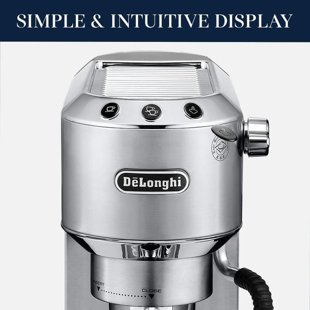 De'Longhi EC885M Dedica Arte Pump Espresso Machine, in stainless