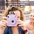 thumbnail image 4 of Portable Instant Camera Case Bag Holder PU Leather with Shoulder Strap Compatible with Fujifilm Fuji Instax Mini 11, 4 of 7