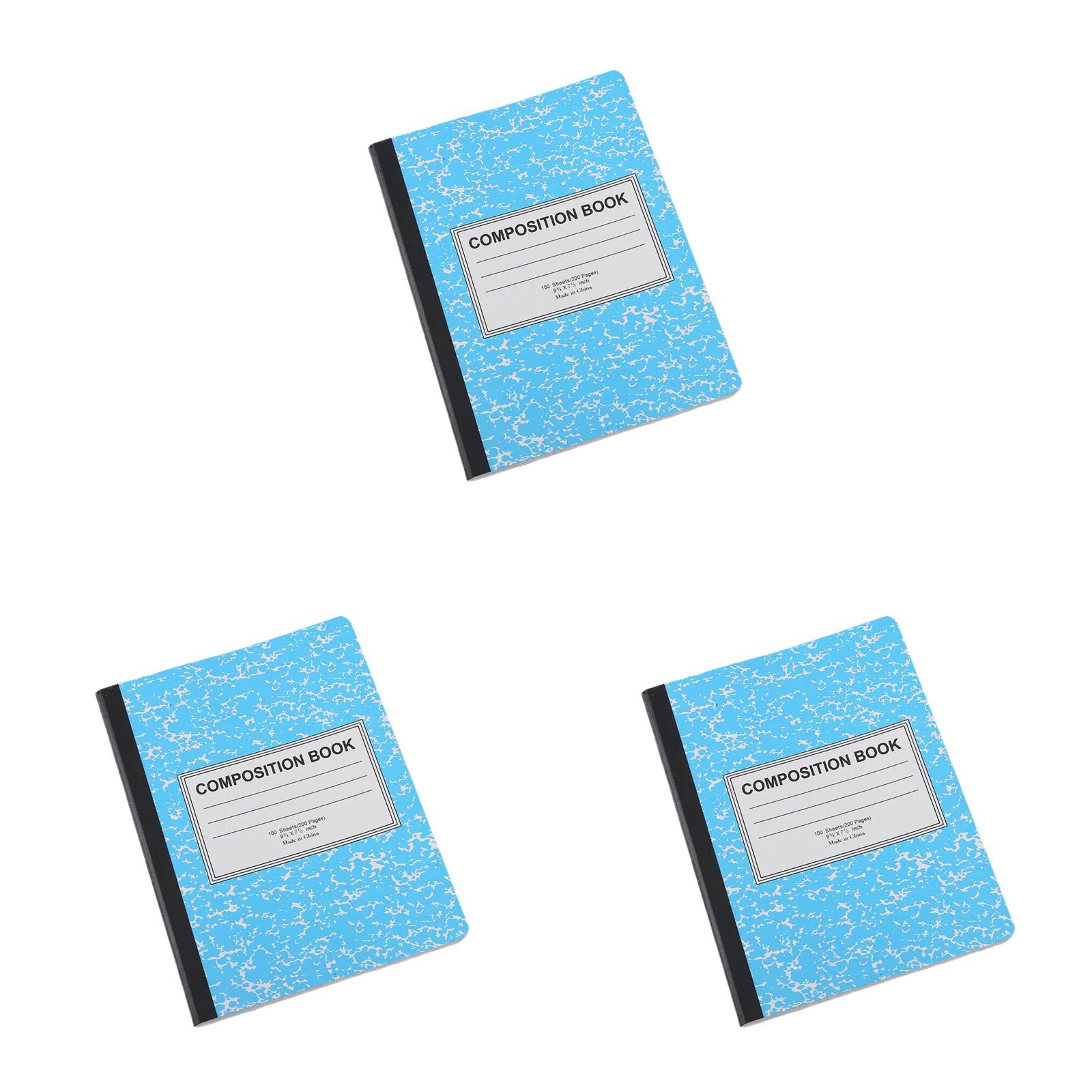 Cqxid Notebook For Recording Under $20 Home & Garden Notebook Wide Ruled Notebook Composition Notebooks Wide Ruled Composition Book Wide Notebook PaperSewn Binding Cover Assorted Colors