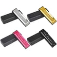thumbnail image 4 of IRIN Harmonica à 10 Trous Tonalité Do 20 Tons Cadeau Musical avec Étui de Rangement pour Étudiant Débutant, 4 of 7
