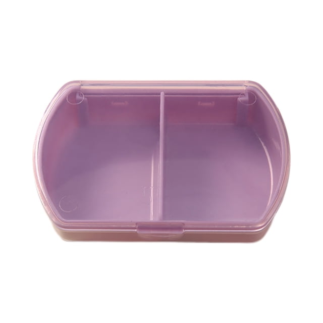 Contenant de Rangement Portable Scellé à 6 Compartiments - Boîte Organisatrice Anti-Humidité pour Vitamines, Pilules et Petits Articles