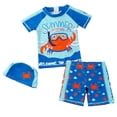 thumbnail image 1 of Luvoko Maillot de Bain Garçon Taille 2t Maillot de Bain Garçon Grande Taille Maillot de Bain Garçon Taille 4 Maillot de Bain Garçon plus Ensemble Maillot de Bain Garçon 6t, 1 of 8