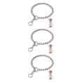 thumbnail image 2 of Baohd Pet Walking Chain Lightweight And Sturdy Metal Collar For Comfortable Pet Walks Dog Chain Collars 3Set, 2 of 6