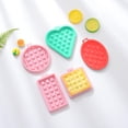 thumbnail image 3 of 5PC Silicone Waffle Molds, Food Grade, Non-Stick, Oven/Microwave Safe, For Air Fryer/Baking/Cake, 3 of 5