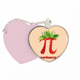 thumbnail image 1 of Calculating Mathematic Pi Miroir Fraise Trousse de Maquillage Cœur Rose, 1 of 4