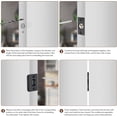thumbnail image 4 of 2Pack Closet Door Ball Catch Hardware Adjustable with Strike Plate Catch, 4 of 7