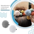 thumbnail image 3 of VONKY Serre-Tête Porte-Queue de Cheval en Peluche Corde à Cheveux Chouchou, 3 of 9