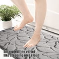 thumbnail image 4 of Staron Bath Mats for Bathroom, Bathroom Rug Mat 24x16, Extra Soft Absorbent Microfiber Bathroom Mat, Quick Dry, Machine Washable Non Slip Bath Mat for Bathroom Floor, Tub and Shower, 4 of 6