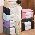 thumbnail image 1 of Vaidha Heavy Duty Storage With Reinforced Handles Extra Large Storage Bags For Clothes Tote Bag Double Zipper For Space Saving Travel, 1 of 6