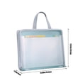thumbnail image 2 of Storage Bag Organizer,Large Capacity Handheld Organza Transparent File Bbag Student Handheld Test Paper Storage Bag,Large Paper Clips,Paper Storage Organizer,Bag Storage Organizer, 2 of 6