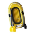 thumbnail image 4 of Almencla Kayak Gonflable PVC Dinghy Bateau Gonflable pour Rivières Rafting Extérieur Côte Moyen A des Arames, 4 of 8