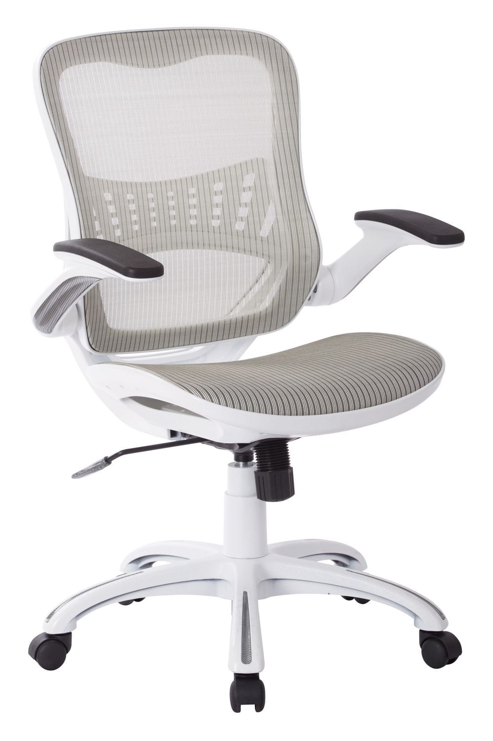 Riley Office Chair with White Mesh Seat and Back