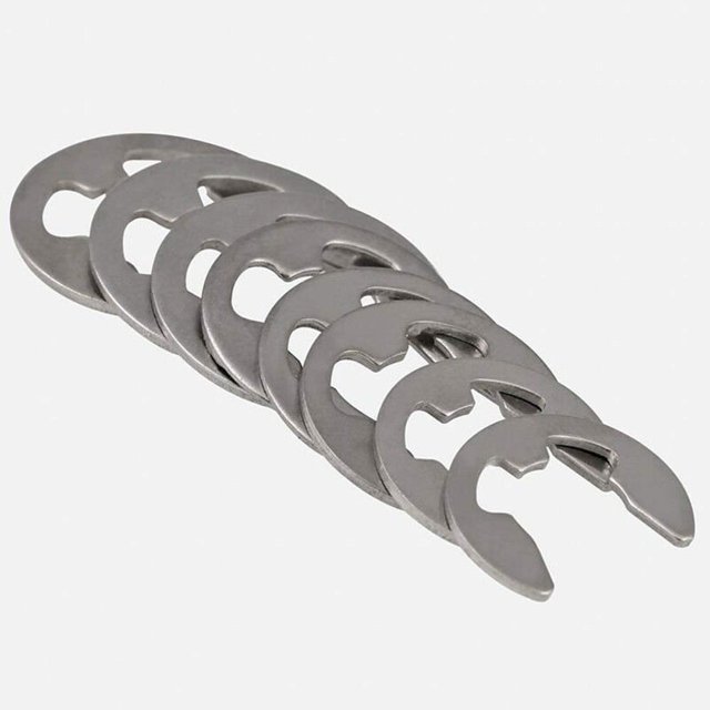 304 A2 Acier Inoxydable?12-5 Pcs E-Clip/anneau à Pression/circlip Acier Inoxydable (304 A2 Acier Inoxydable,?12-5 Pcs)