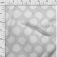 thumbnail image 3 of oneOone Polyester Spandex Light Gray Fabric Asian Ikat Sewing Material Print Fabric By The Yard 56 Inch Wide, 3 of 4