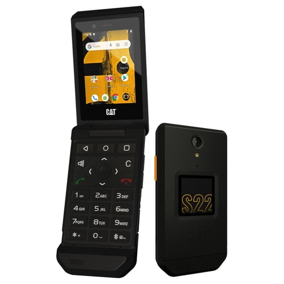Tmobile Unlocked Cat S22 | Rugged Flip Phone | 16GB 2GB RAM | IP68 | 4G LTE | Unlocked