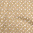 thumbnail image 1 of oneOone Polyester Spandex Brown Fabric Flamingo Sewing Craft Projects Fabric Prints By Yard 56 Inch Wide, 1 of 5